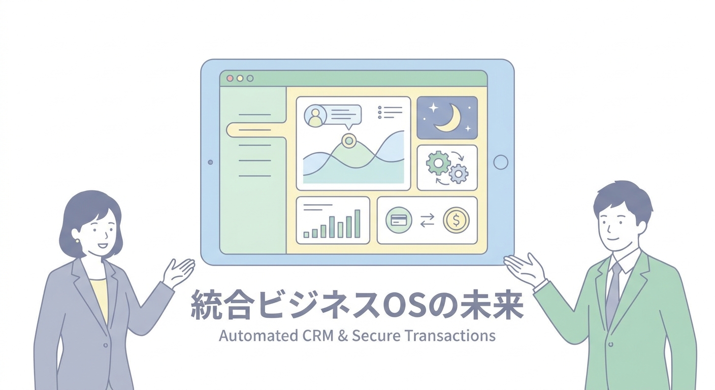 A high-tech digital dashboard displaying automated customer interactions, CRM data synchronization, and successful night
